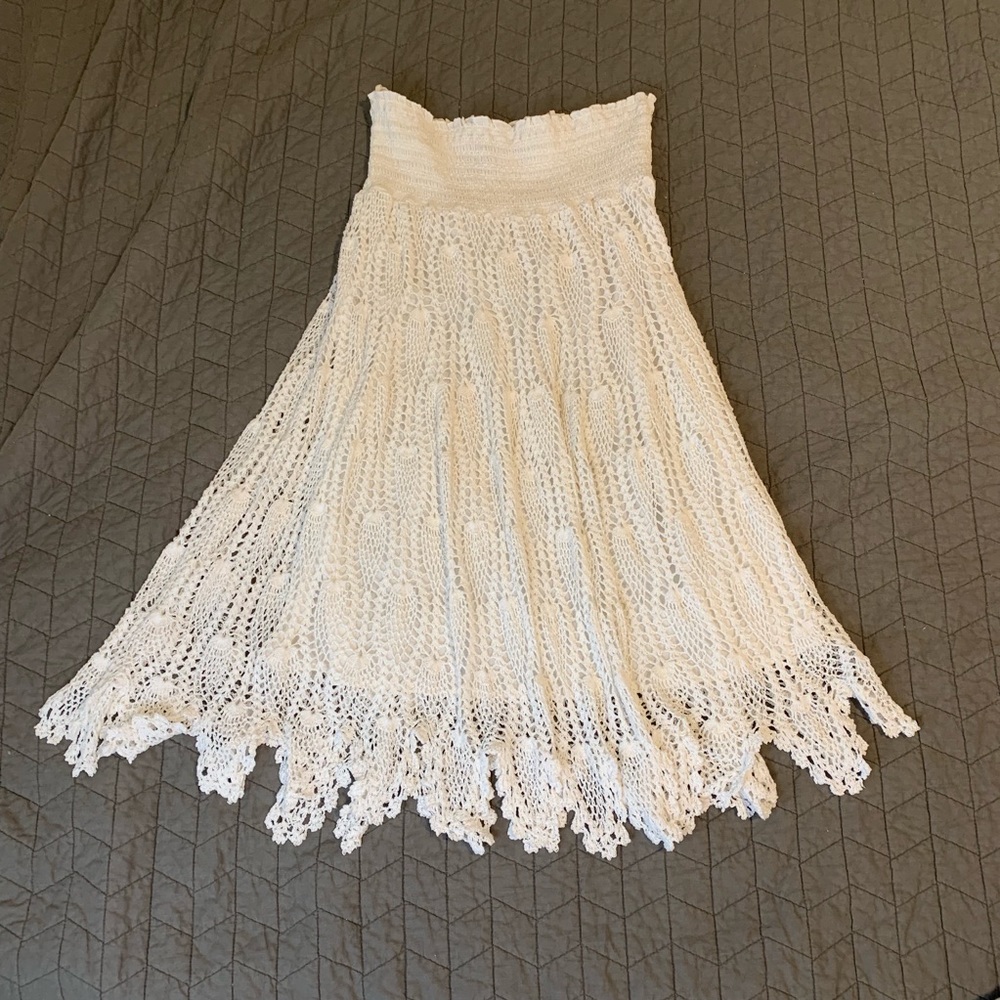 Bohemian Cafe Maxi Skirt Size XL